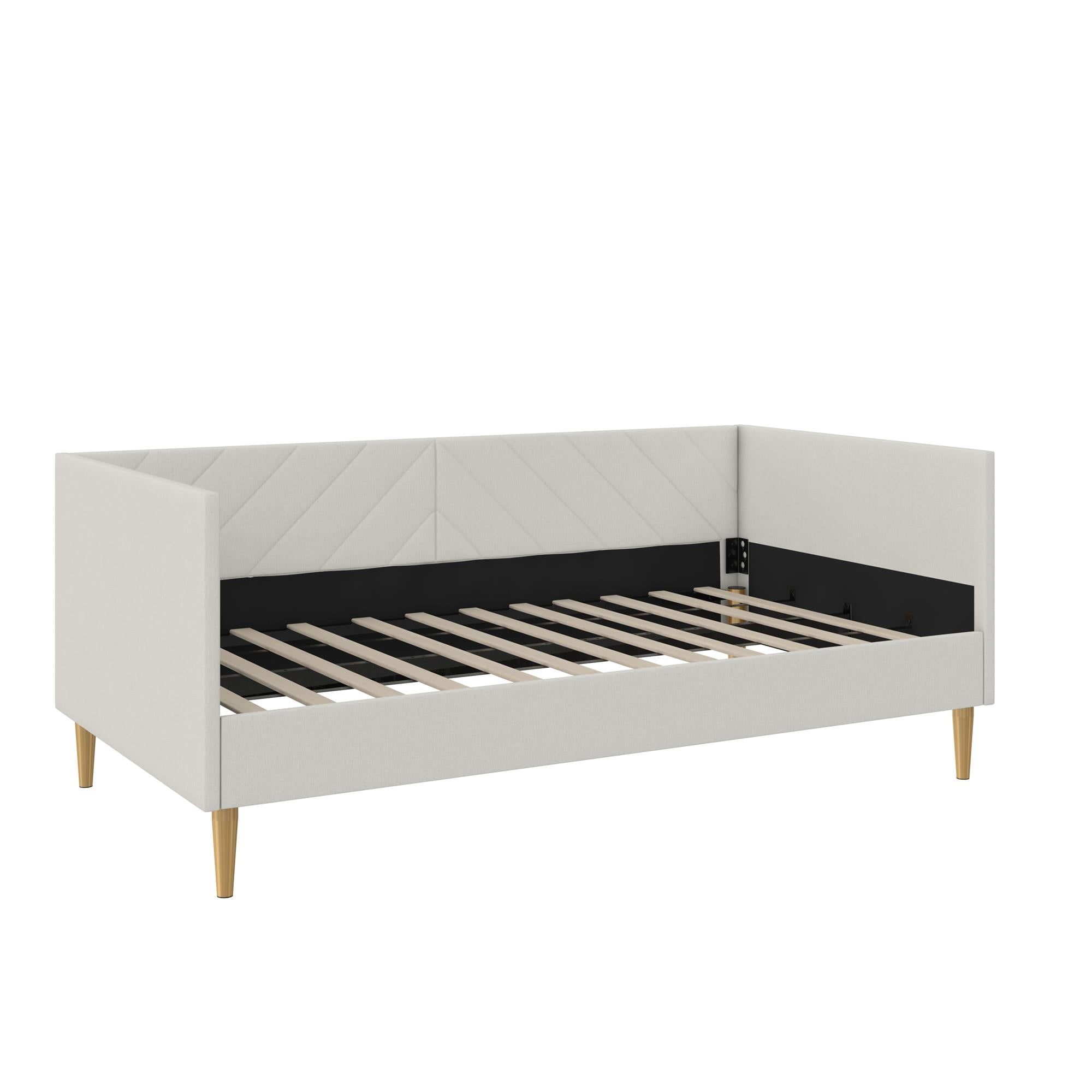 DHP Alicent Upholstered Daybed - Light Gray - Twin