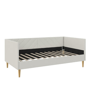 DHP Alicent Upholstered Daybed - Light Gray - Twin