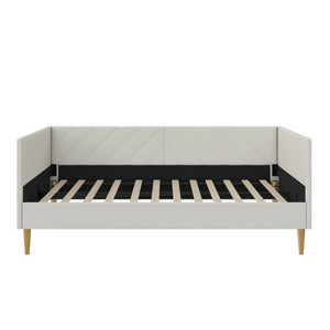DHP Alicent Upholstered Daybed - Light Gray - Twin