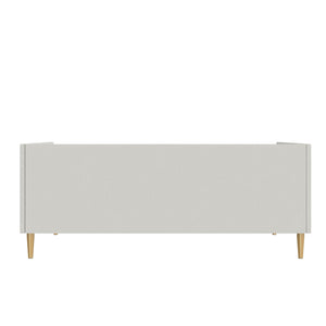DHP Alicent Upholstered Daybed - Light Gray - Twin
