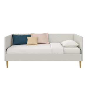 DHP Alicent Upholstered Daybed - Light Gray - Twin