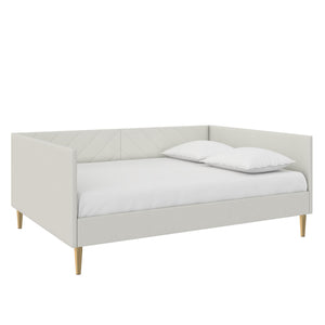 DHP Alicent Upholstered Daybed - Light Gray - Full