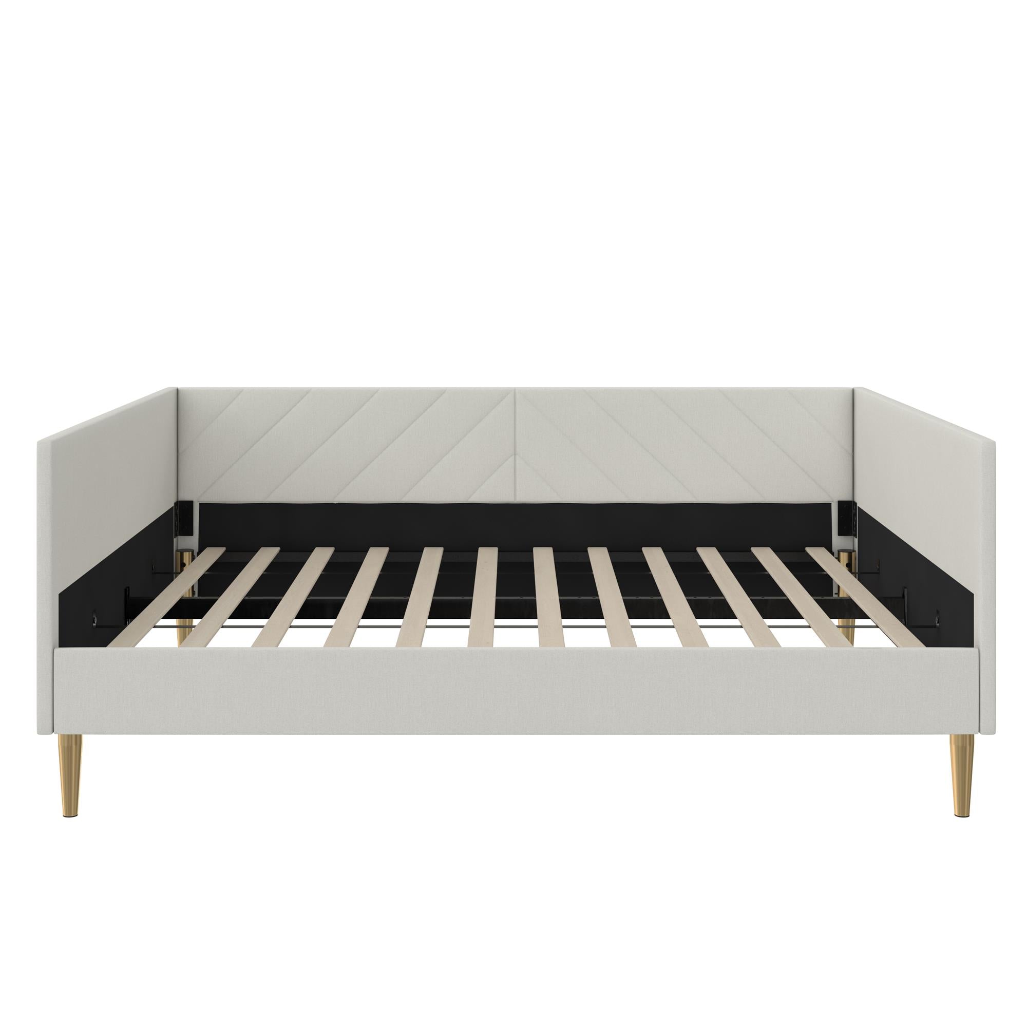 DHP Alicent Upholstered Daybed - Light Gray - Full
