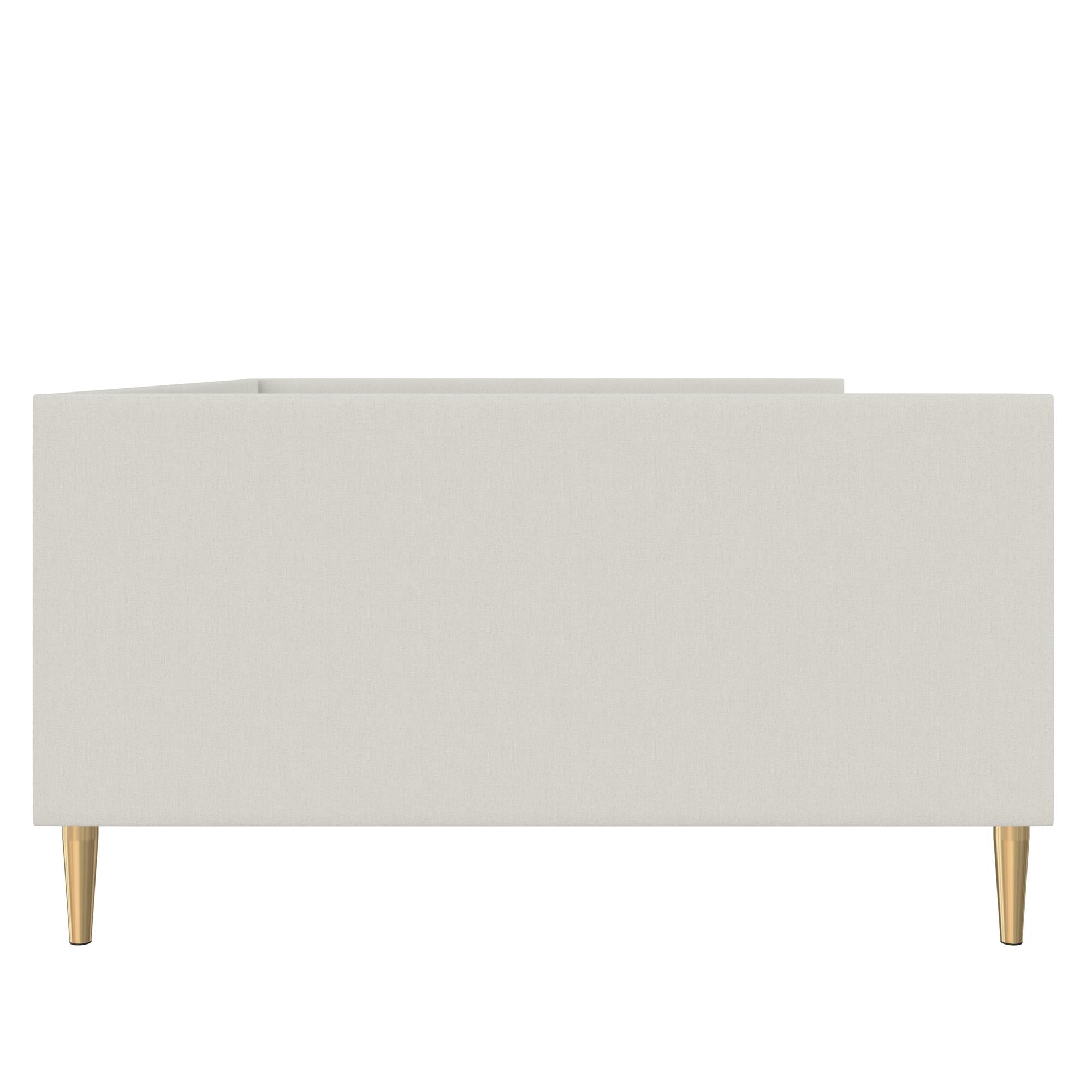 DHP Alicent Upholstered Daybed - Light Gray - Full