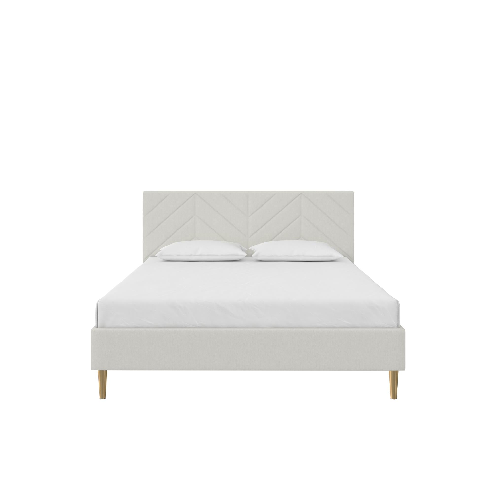 DHP Andrea Futon Sofa Bed - Gray - Queen