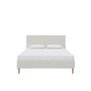 DHP Andrea Futon Sofa Bed - Gray - Queen
