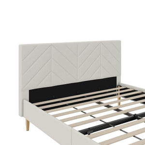 DHP Andrea Futon Sofa Bed - Gray - Queen