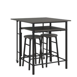 RealRooms Jace Kitchen Pub Set - Gray