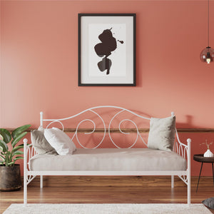 DHP Victoria Metal Daybed - White - Full