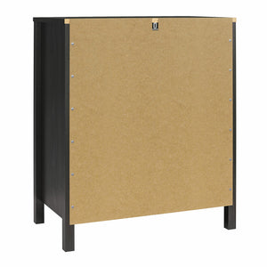 Ameriwood Home Wimberly 2 Door Accent Cabinet - Black Oak