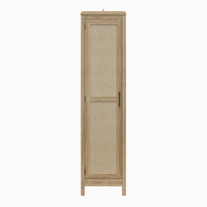 Ameriwood Home Wimberly Tall 1-Door Cabinet - Natural