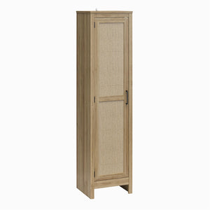 Ameriwood Home Wimberly Tall 1-Door Cabinet - Natural