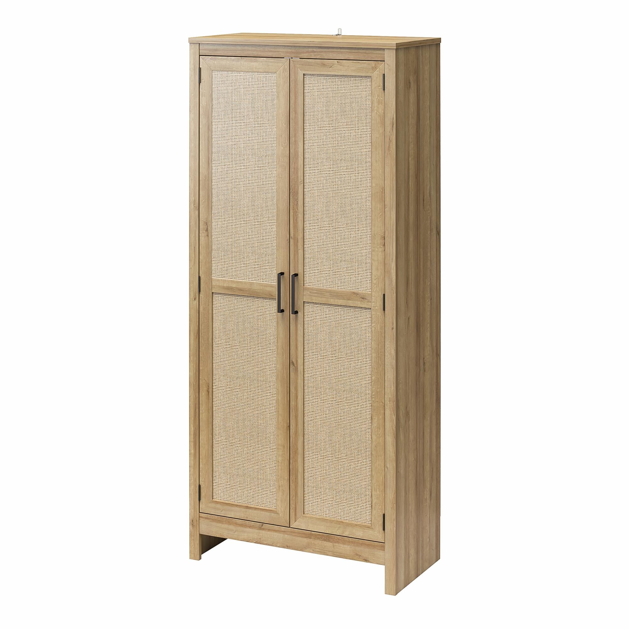 Ameriwood Home Wimberly Tall 2-Door Cabinet - Natural