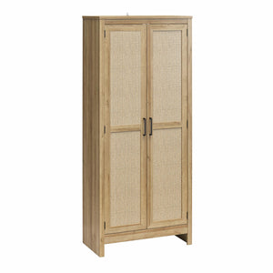Ameriwood Home Wimberly Tall 2-Door Cabinet - Natural