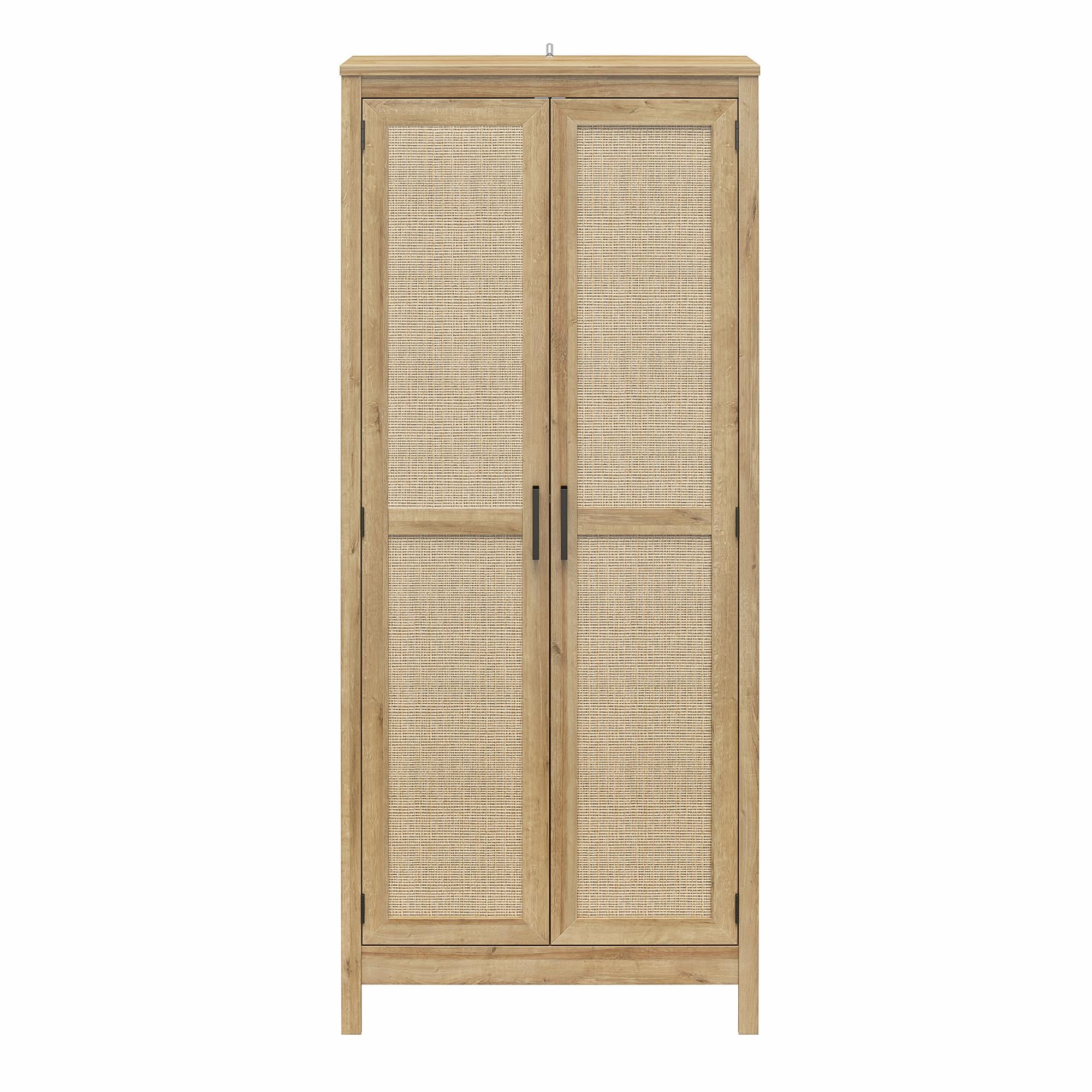 Ameriwood Home Wimberly Tall 2-Door Cabinet - Natural