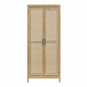 Ameriwood Home Wimberly Tall 2-Door Cabinet - Natural