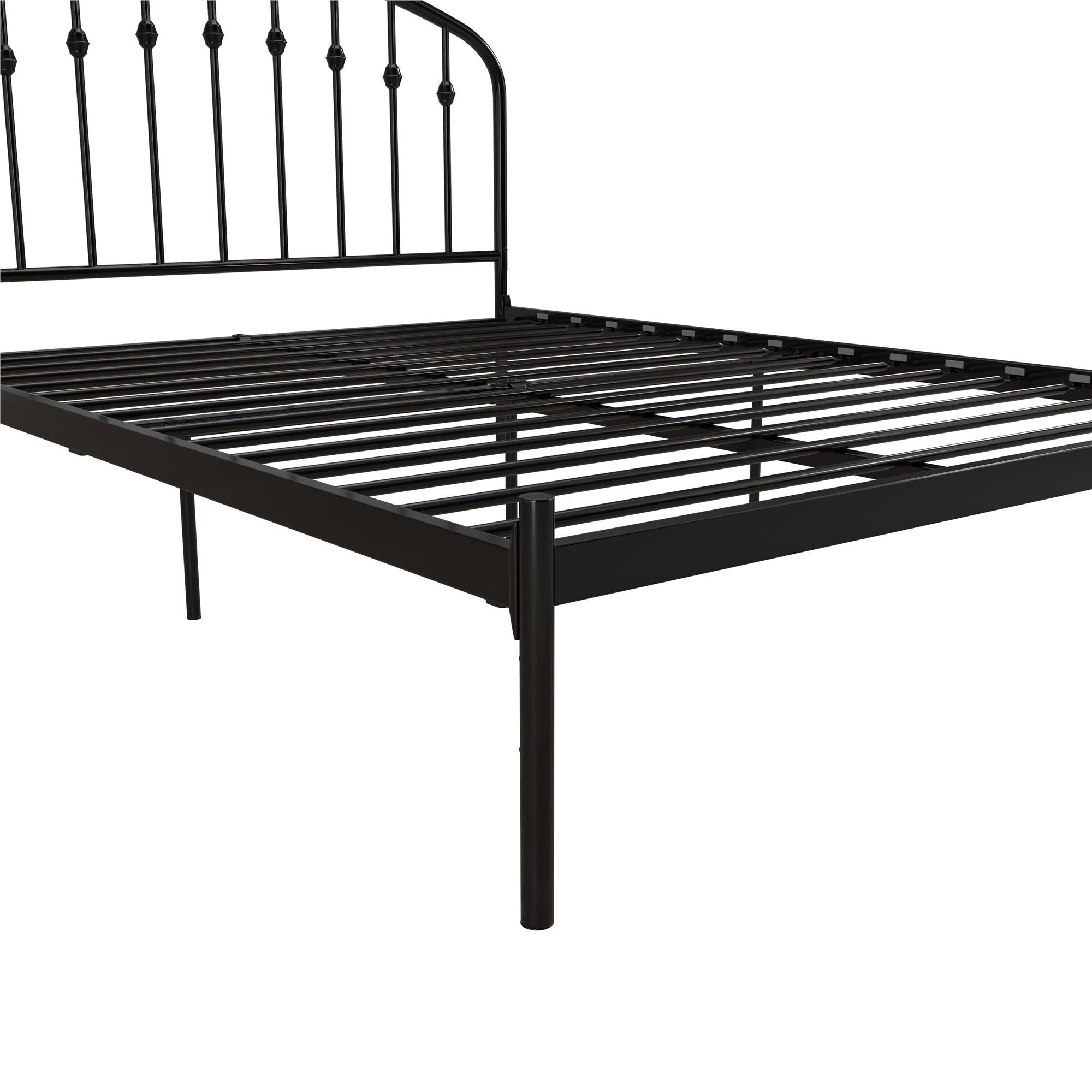 DHP Narla Metal Bed Frame - Black - Full