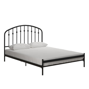 DHP Narla Metal Bed Frame - Black - Full