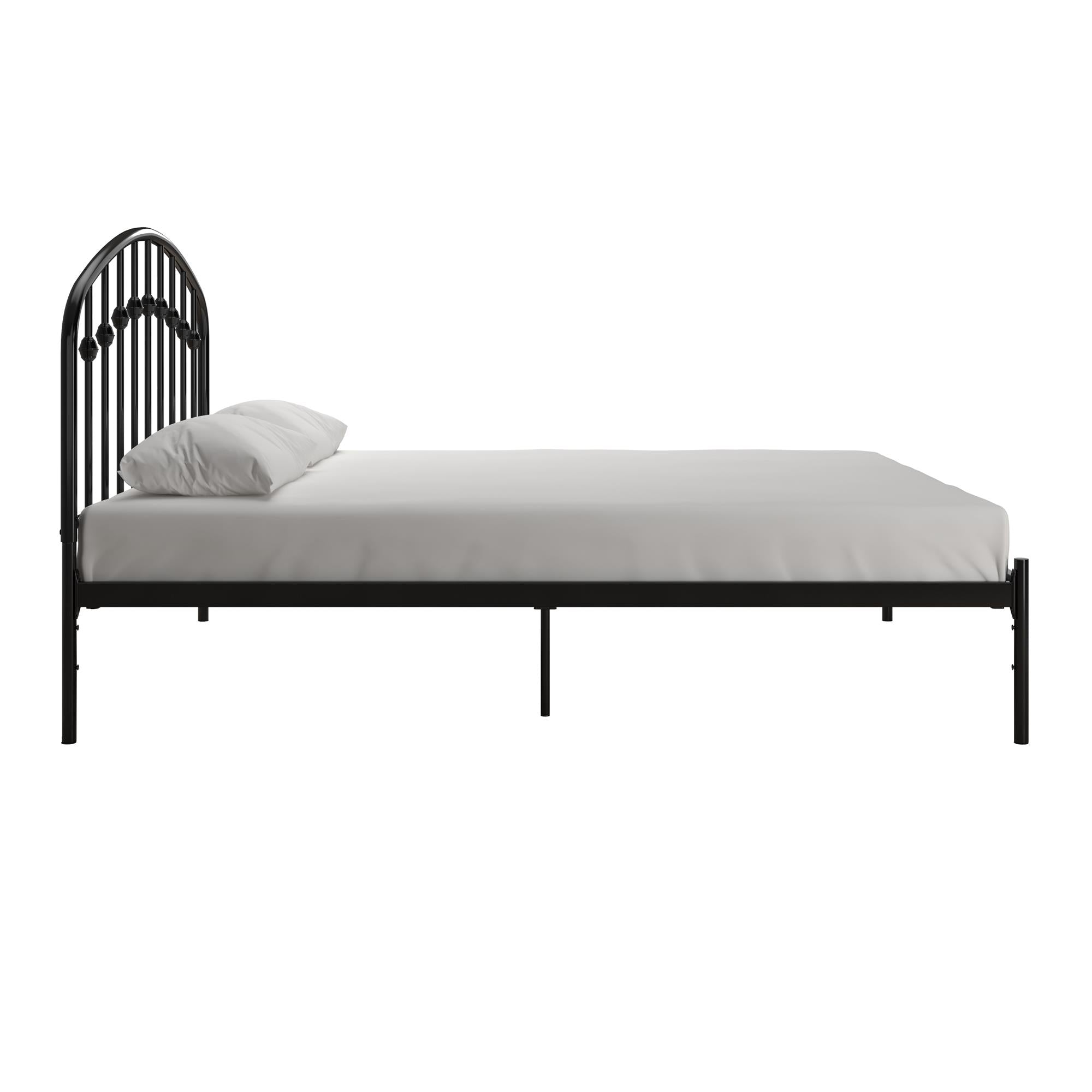 DHP Narla Metal Bed Frame - Black - Full