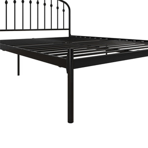 DHP Narla Metal Bed Frame - Black - Queen