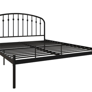 DHP Narla Metal Bed Frame - Black - Queen