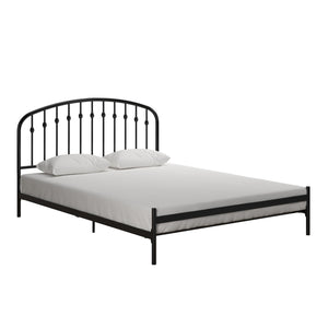 DHP Narla Metal Bed Frame - Black - Queen