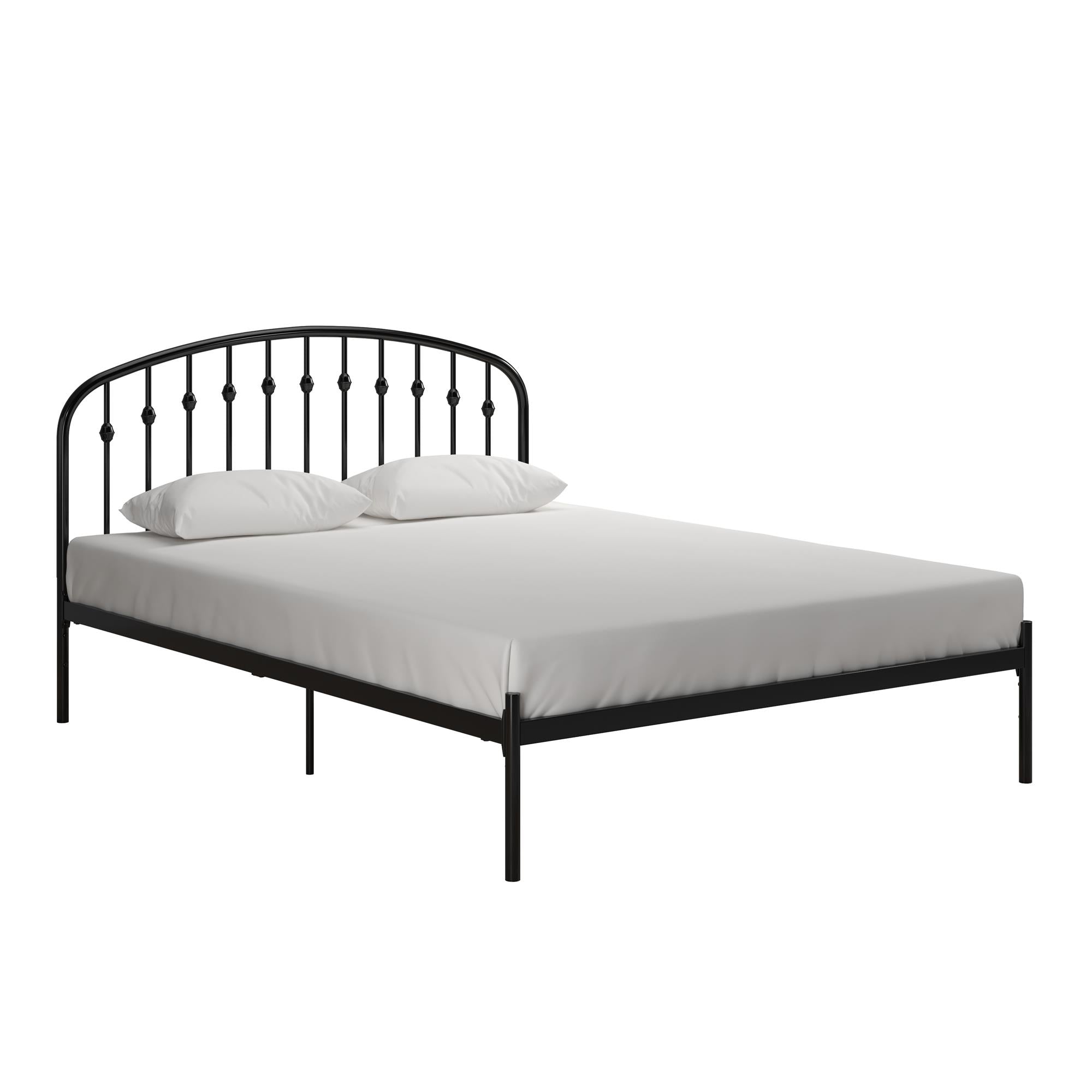 DHP Narla Metal Bed Frame - Black - Queen