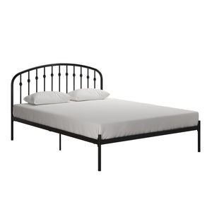 DHP Narla Metal Bed Frame - Black - Queen
