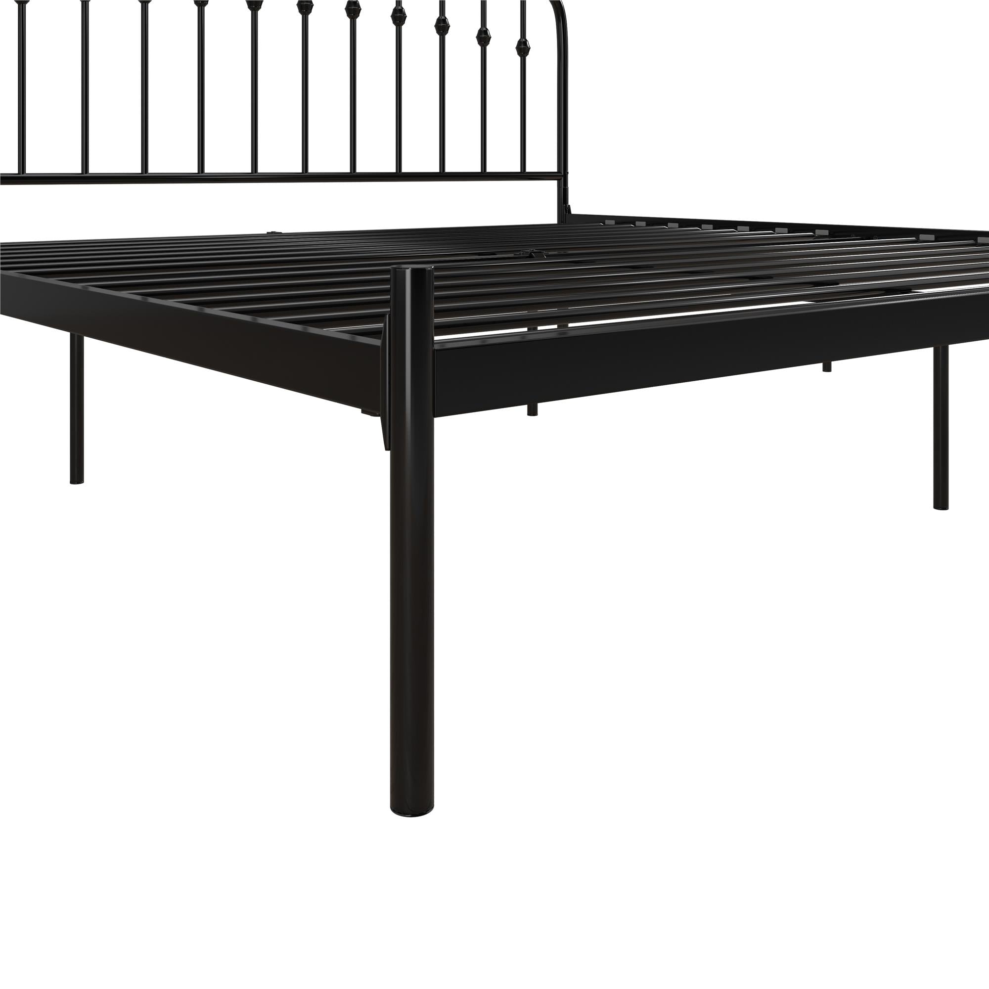 DHP Narla Metal Bed Frame - Black - King