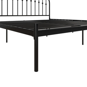 DHP Narla Metal Bed Frame - Black - King