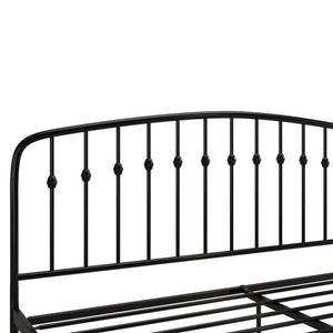 DHP Narla Metal Bed Frame - Black - King