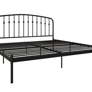 DHP Narla Metal Bed Frame - Black - King