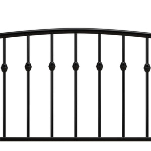 DHP Narla Metal Bed Frame - Black - King