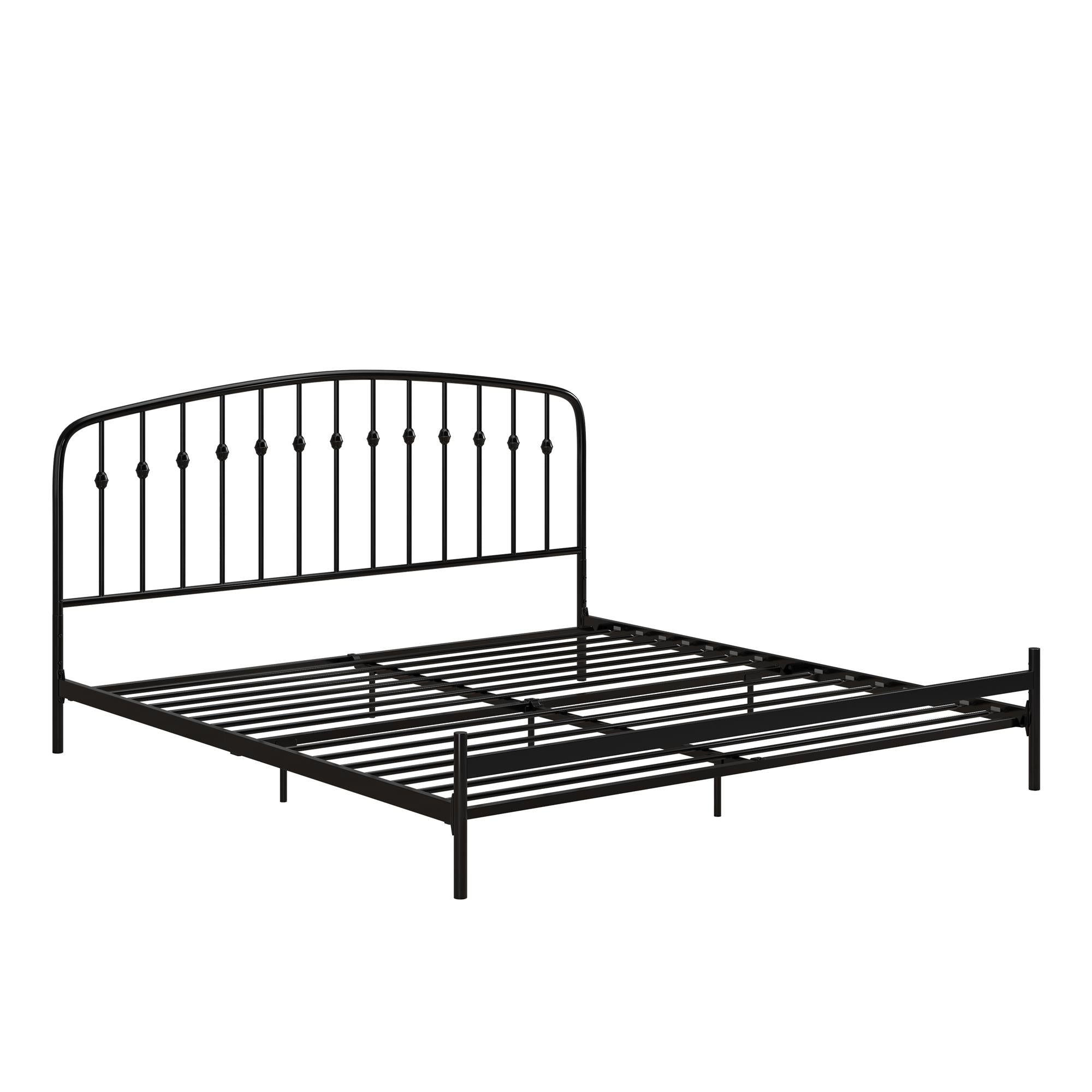 DHP Narla Metal Bed Frame - Black - King