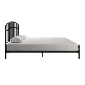DHP Narla Metal Bed Frame - Black - King