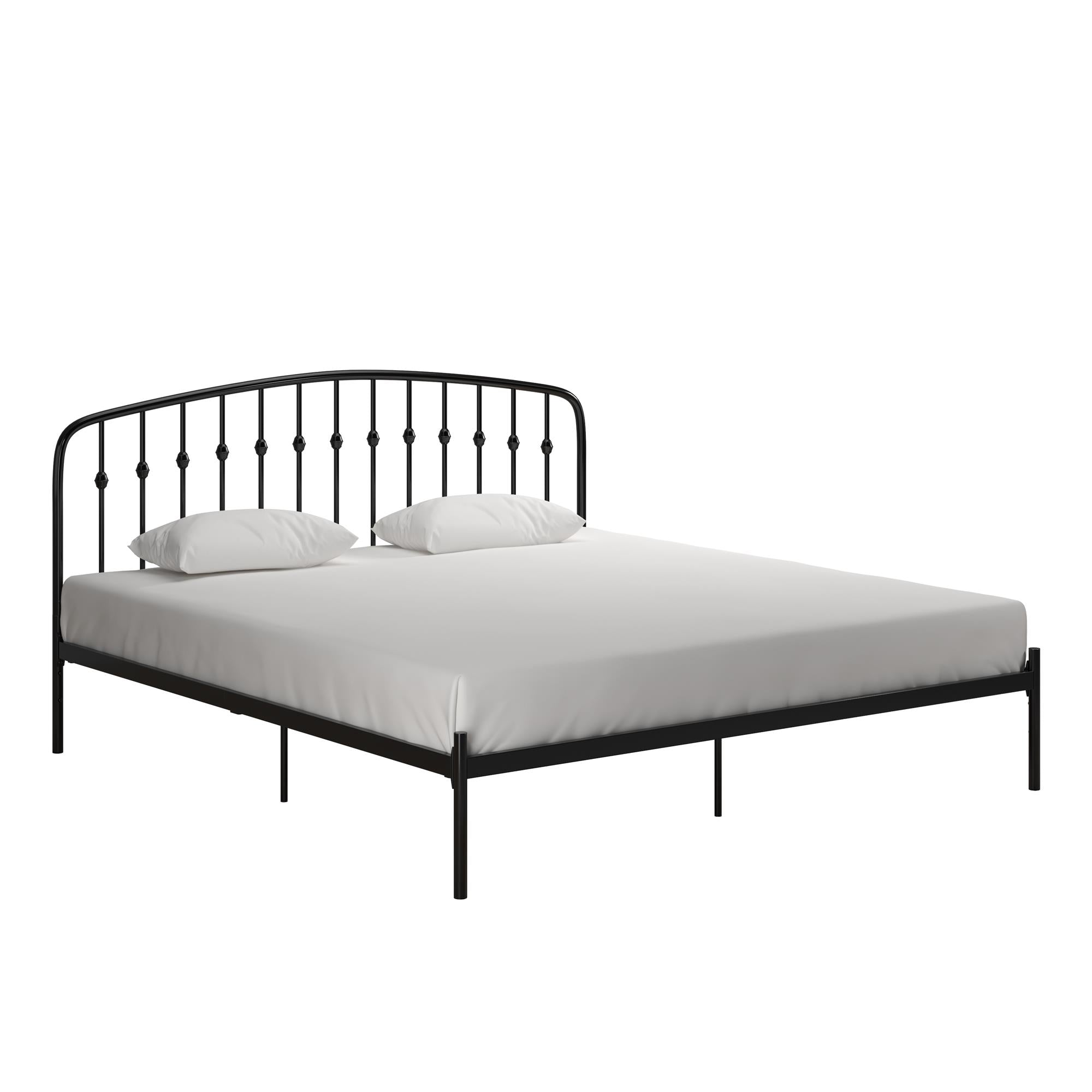 DHP Narla Metal Bed Frame - Black - King