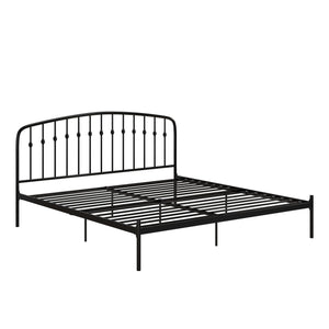 DHP Narla Metal Bed Frame - Black - King