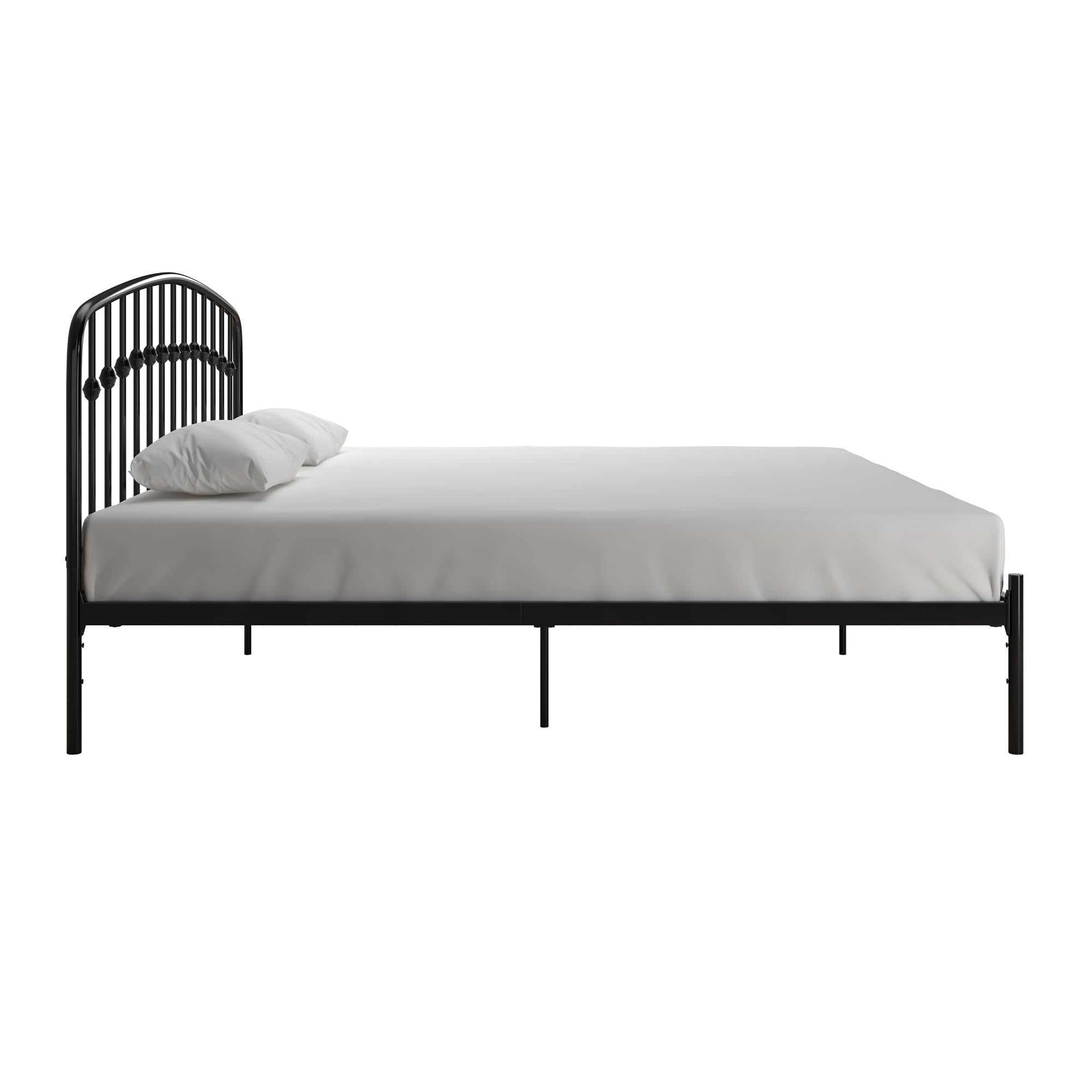 DHP Narla Metal Bed Frame - Black - King