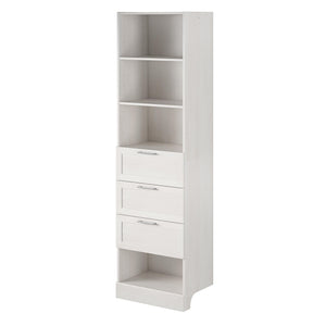 Systembuild Evolution Elba 3 Drawer Modular Closet Unit - Ivory Oak