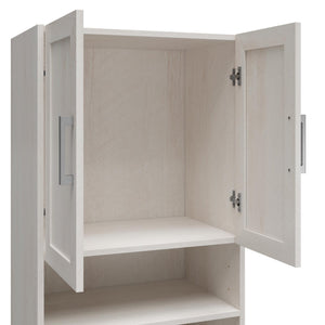 Systembuild Evolution Elba 2 Door 2 Drawer Modular Closet Unit - Ivory Oak
