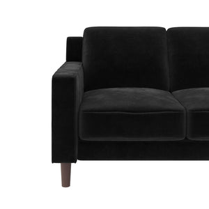 DHP Brynn Loveseat - Black