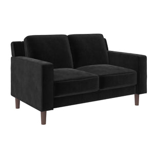 DHP Brynn Loveseat - Black