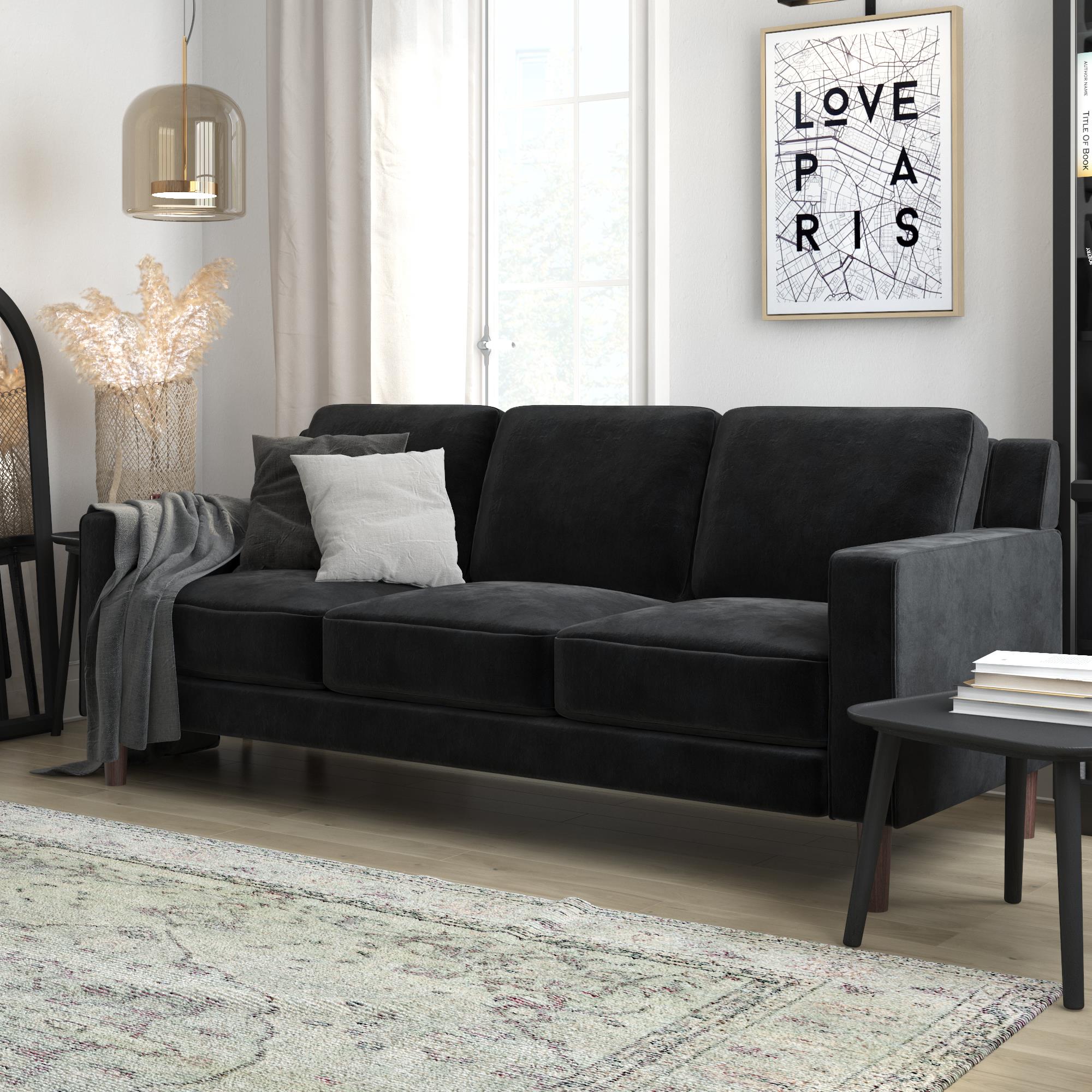DHP Brynn Sofa - Black