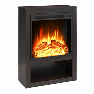 Ameriwood Home Clermont Electric Fireplace Mantel - Espresso