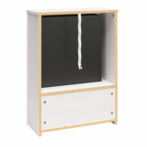 Ameriwood Home Clermont Electric Fireplace Mantel - Ivory Oak