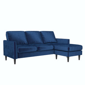 Mr. Kate Winston Reversible Sofa Sectional - Blue