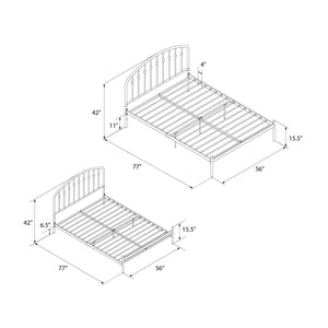 DHP Narla Metal Bed Frame - Black - Full
