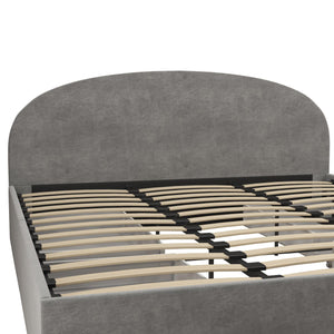 Mr. Kate Moon Upholstered Bed with Storage - Light Gray - King