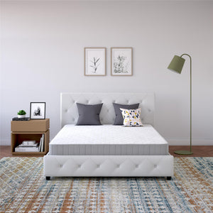 Signature Sleep Hush 8" Pocket Spring Mattress - White - Full