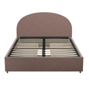 Mr. Kate Moon Upholstered Bed with Storage - Blush - Full